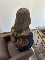 フロレゾンヘアデザインエクステ(floraison hair design exte) ash beige × pull exte