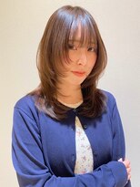 エラン トウキョウ 学芸大学店(elan tokyo) 髪質改善/レイヤーカット/顔周り/艶髪/ナチュラルブラウン