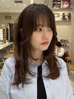 ピークアブー 原宿ハラカド(PEEK-A-BOO) ハッシュカットザクザクレイヤー韓国風ヘアフェイスレイヤー