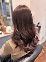 ヘアーアンドメイク ルシエル(hair&make Luxiel) 圧倒的ツヤ感♪韓国風巻き髪☆まろやかピンクベージュ