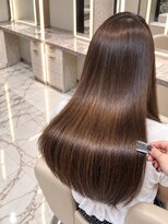 アース 渋谷店(HAIR&MAKE EARTH)&nbsp;艶感ロング美髪縮毛矯正