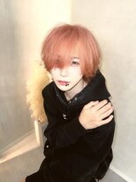 スウェル(SWELL)&nbsp;周りと差がつく◎ピンクカラー×メンズウルフ