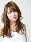 タイムリサージデジタルパーマでゆるふわ巻きツヤロング