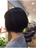 ナチュラルピュアなショートボブ。