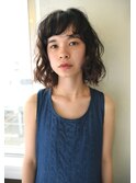 【juno】ナチュラルお洒落ウェーブパーマ★ミディアムボブ