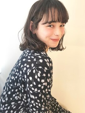 プレディカ(pledica) 【pledica】黒髪パーマスタイル【表参道】