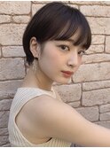 【sand銀座】耳掛けして可愛い丸みショート☆