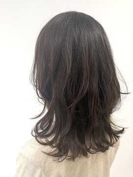 ヘアーアンドカラー ルジャルダン 葛西店(le jardin) ゆるふわセミロング×スモーキーベージュ