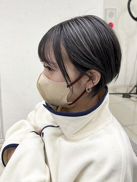 プログレス フレスポ富沢店(PROGRESS) 『silver highlight』short×ハイライトデザイン