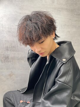 ネクスト 静岡店(NEXT) 【NEXT静岡竹田】アイロンパーマ× マッシュウルフ