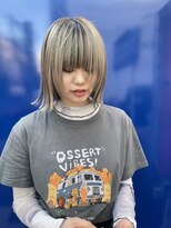 キーゴ 博多(KY-GO.)&nbsp;顔まわりレイヤー×スモーキーアッシュ