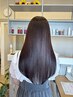 【カットなし】イルミナカラー＋髪質改善＋Aujuaトリートメント