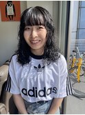 スパイラルパーマ
