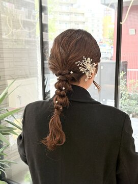 シア 春日部店(SHEER) 編みおろしヘアセット/SHEER春日部店