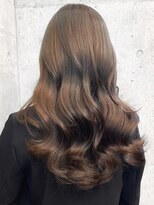 エインアンリー 明治神宮前(AIN.ANLY.)&nbsp;◯メルティカラーフェミニンロングウェーブミディアム小顔カット