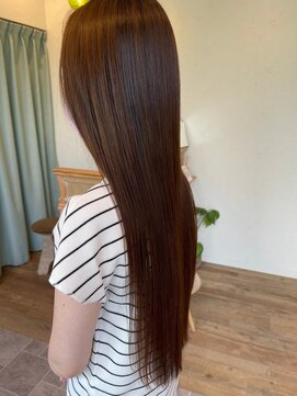 ハクバイジェービー 稲毛(hak by jb) 似合わせカット/メルディカラー/フェミニンロング