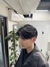 ［男性用］カット＋毛先が自然に流れる酸性ストレート