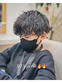 10代、20代、30代に大人気ミックスパーマ、骨格補正パーマ