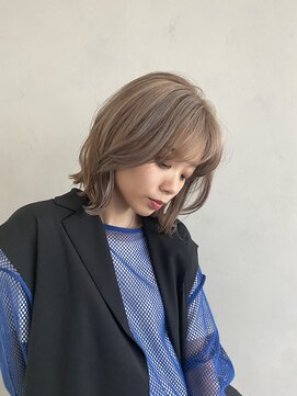 ラウブロッサム 大宮西口店(Lau Blossom) 【ダブルカラー】【髪質改善カラー】ミルクティーベージュ