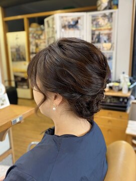 ギャロップヘアー 入学式ママさんヘアセット