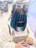 ＊SAKI＊マリンブルー×アンブレラ