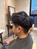 エヌアンドエー 杉戸高野台店(N&A)&nbsp;男らしさ引き立つアップバンク×ツーブロック/メンズカット