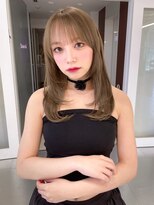 ジーナリア(Xena ria)&nbsp;《袴田》レイヤーカット/ミルクティーベージュ