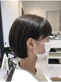 #ボブよりのショートボブ