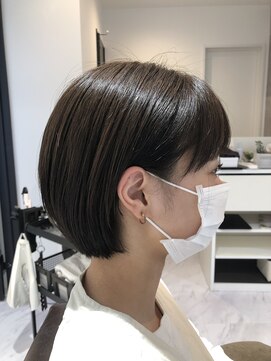 セカンド 鴨江店(2COND) #ボブよりのショートボブ