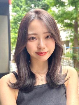 アンアミ シブヤ(Un ami shibuya) くびれヘア/前髪無し/ミディアムヘア/大人ヘア