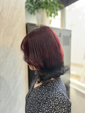 ヴァイス 渋谷店(VAICE) ワインレッド/ボルドー/エンドカラー