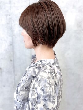 ラウンジ モリオ イケブクロ(Lounge MORIO Ikebukuro) 池袋ショートくびれショートショートボブひし形前下がり顔周り