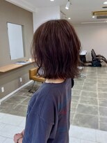 シンス(Since)&nbsp;パーマ風アレンジで簡単！？レイヤーボブ　里見美穂