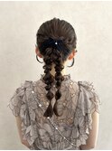 【qumu MARIKO】ツインアレンジ×ポニーテールアレンジ