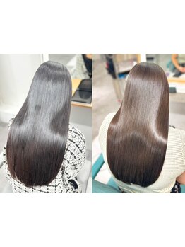 厳選に厳選を重ねた髪質改善トリートメントが自慢◎完全オーダーメイドで髪質改善！感動の艶髪へ