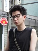 【松井隆人】メンズ スクエア スパイキーショート