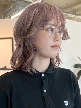 ノード(NODE) 栄くびれ巻き透明感ショートヘアスタイル