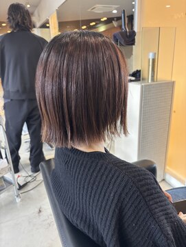 シャンプーボーイエイムス(SHAMPOO BOY aims) 顎ラインボブ