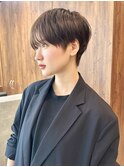 ショートヘアショートボブ丸みショートマッシュショート30代40代