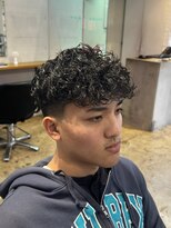 ザデイトウキョウ 表参道 青山(THE DAY TOKYO)&nbsp;スペインカール【テーパーフェード】