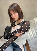 【Lloyd大宮】オリーブベージュ×ボブカット