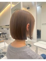 ジュベ 別府店(juve.)&nbsp;別府ショートボブ顔まわりレイヤーカット髪質改善カラー