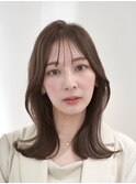くびれヘア/レイヤーカット/ミディアムヘア/大人ヘア