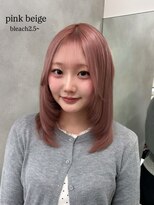 ベレーザ 渋谷(BELEZA)&nbsp;18355ラベンダーピンクミルクティーベージュくびれミディアム