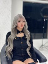 シャイル(CHAiL)&nbsp;羽エクステ×ハイトーンカラー スーパーロング60cm