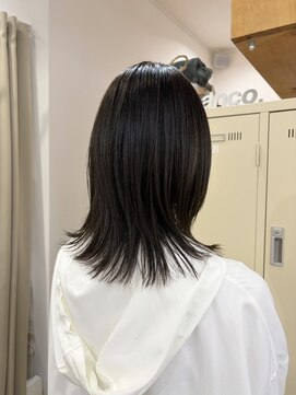 サンコ(sanco.) 似合わせカット+透明感カラー