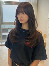 トレヘアー 京都 烏丸(tRe hair)&nbsp;【加藤】レイヤー/ハイレイヤー/韓国風スタイル/韓国/艶髪