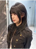 ハッシュカットでニュアンススタイリング