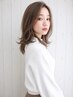 カット+ブリーチ無しWカラー(イルミナ)+トリートメント ¥18900