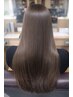 【平日新規限定】カット+サラツヤ髪質改善カラー（指名不可）